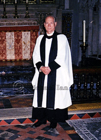 'Vicar' in Dorchester Abbey